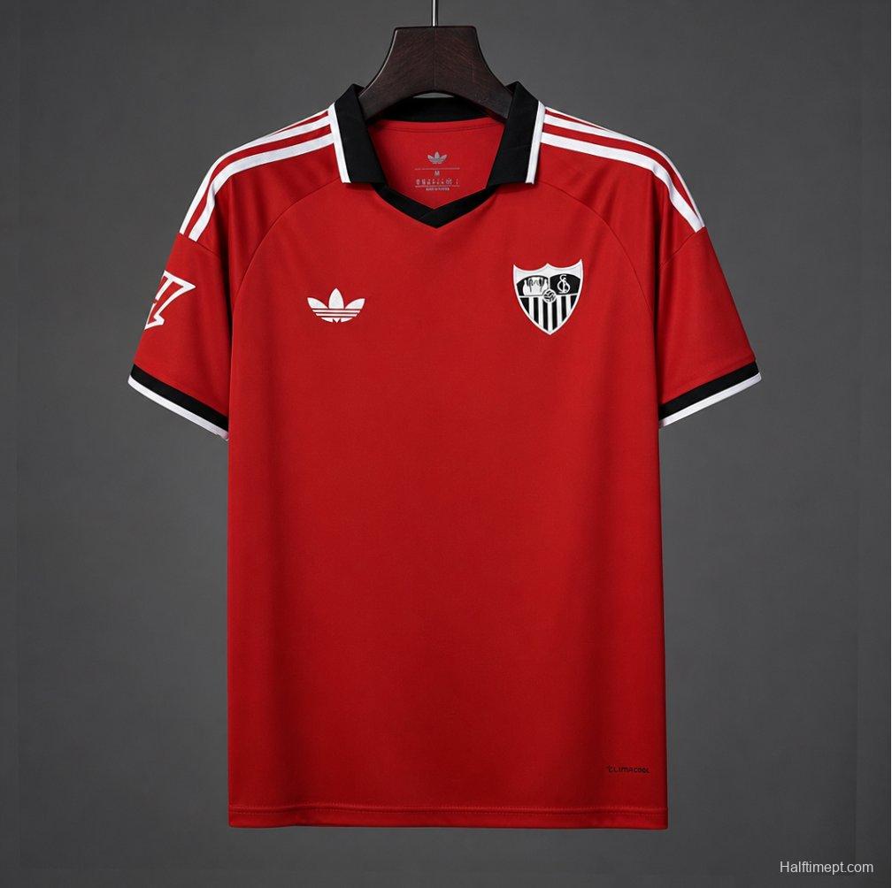 26/27 Sevilla Away Red Jersey