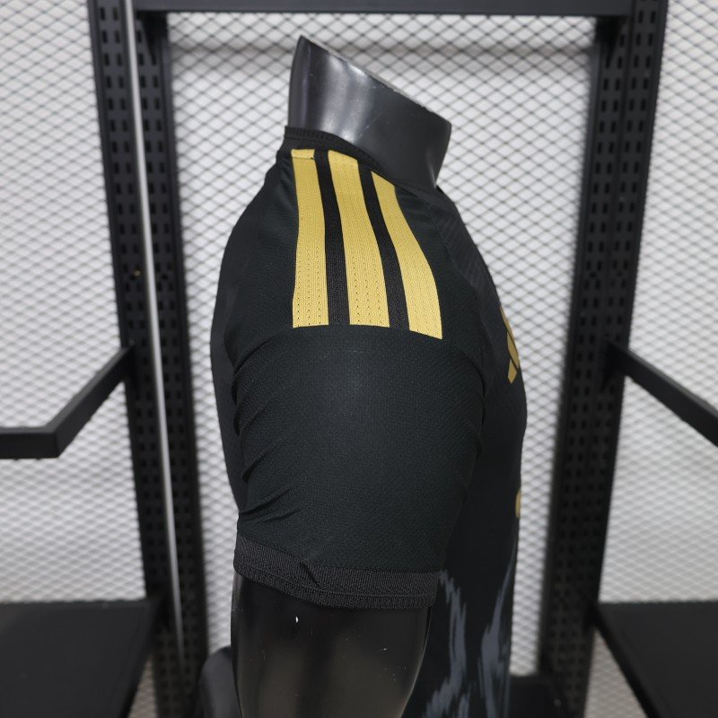 Player Version 26/27 Juventus Black & Gold with Flame Pattern Special Edition Jersey
