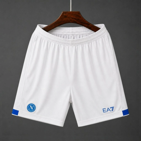 26/27 SSC Napoli Away White Shorts