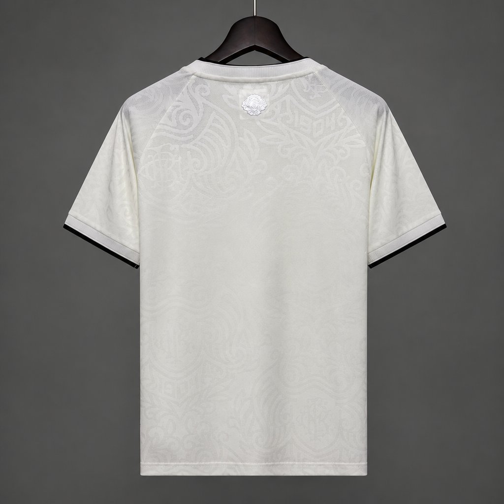 26/27 SC Internacional White with Black Floral Pattern Special Edition Jersey