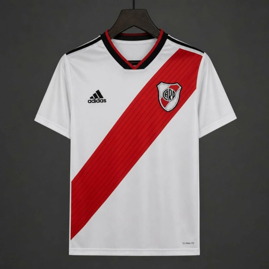 Retro 18/19 River Plate Home White Jersey