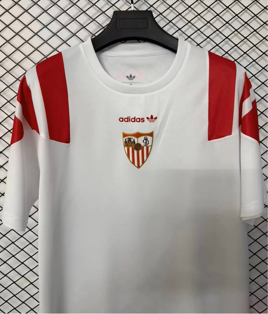 26/27 Sevilla White/Red EQT Red Jersey